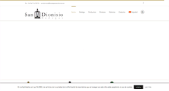 Desktop Screenshot of bodegassandionisio.com